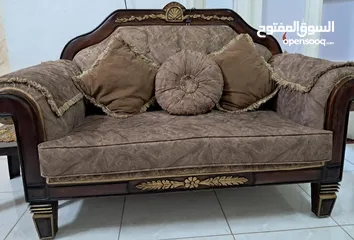  3 طقم كنب خشب زان