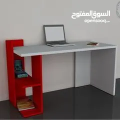  5 طاولة عمل /مكتب دراسي مودرن  شامل التوصيل والتركيب
