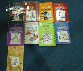  1 للبيع كتب Diary of a wimpy kid  اب 25