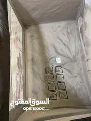  7 للبيع سريرين بيبي قابل للطي والتخزين بسهولة