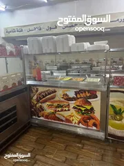  2 مطعم شاورما وفلافل وعده مشاوي للبيع