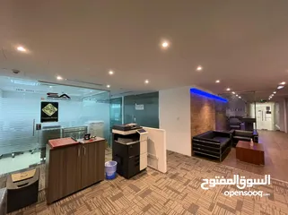  7 Furnished Office Space in Maktabi Business Center Wattayah FOR RENT