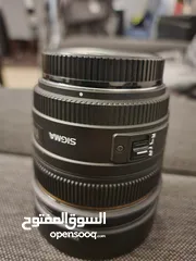  5 SIGMA LENS 50MM F/1.4 FOR CANON