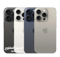  5 iPhone 15 Pro Max (512) GB ايفون 15 برو ماكس  512 جيجابايت جديد كفالة الشرق الاوسط كفالة سنة