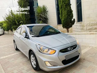  6 هونداي اكسنت 2014فل اوتماتك بنزين 4 غيار بحالية ممتازة الله يبارك لصاحب النصيب ..
