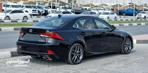  4 LEXUS IS350 F-SPORT 2019 US SPEC