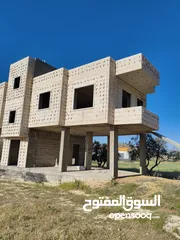  1 الارض والبناء للبيع او البدل سعر عالكاش حرق
