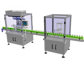  1 ماكنة تعبئة سوائل Liquids Filling  لأصحاب المصانع والمعامل والمشاريع الصغيرة Machine