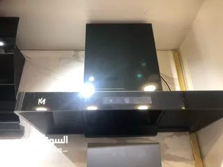  25 شفاط مطبخ تصميم أنيق وحصري نوع MS قوة شفط عالية إضاءة LED فلاتر سهلة الفك حرق سعر 99د فقط لفترة
