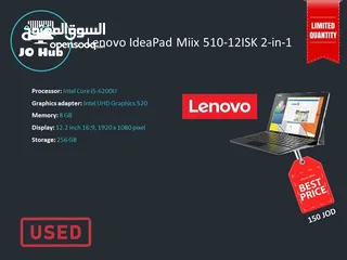  1 Lenovo IdeaPad Miix 510-12isk 2-in-1