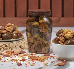 3 مكدوس بلدي ملوكي بحشوة مليانه