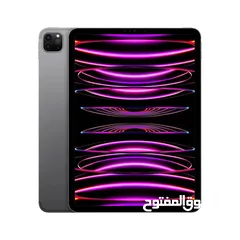 9 iPad Pro 12.9 2020 iPad Pro الجيل الرابع 256GB آيباد برو Wi-Fi رمادي  مستعمل iPad Pro للبيع