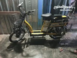  6 دراجة كهربائية بحال الوكالة بطاريه اكبر حجم 72/22 جوردن الأصلي يتمشي فوق 50 كيلو متر سرعة 70