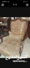  12 طقم كنب  خشب زان مكون من 7مقاعد  نظيف جدا بسعر مناسب