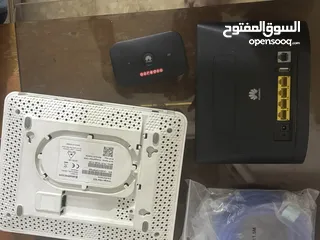  3 كافه انواع مشغلات شرائح الانترنت متوفر وباسعار منافسه وربح بسيط  5g & Myfi Three Routers Huawei