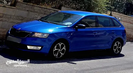  12 سكودا رابيد سبيس باك  2015 اتومات