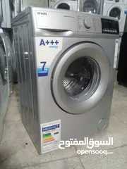  10 غساله الجي 7 كيلو لون سلفر فل انفرتر موديل حديث للبيع