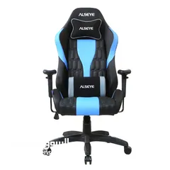  2 Alseye A6 Blue/Black Gaming Chair - كرسي جيمينج بالازرق و الاسود !