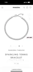  5 Pandora tennis bracelet