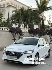  16 هيونداي أيونيك 2021 هيبرد فل أوبشن بدون فتحة – أصل شركة موديل السيارة مميزة من الاخر دهان شركة