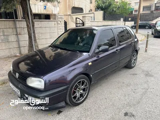  4 جولف موديل 1993 للبيع لون باذنجاني كامل اضافات