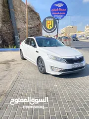  5 كيا أوبتيما هايبرد فحص كامل فل كامل بانوراما موديل 2014