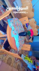  3 طاوله سفره خشب زان للبيع