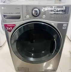  3 LG 18kg frontload washer+drawer for sale