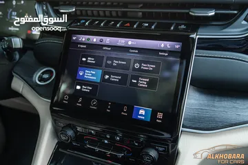  10 Jeep Grand Cherokee 2022 Limited Plug in hybrid 4xe  السيارة بحالة ممتازة جدا و قطعت