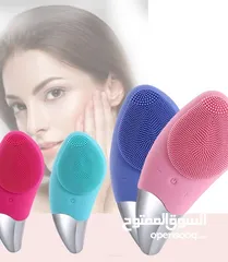  4 جهاز مساج FOREOluna  يعمل بالشحن فور يو سيليكون المساج و تنظيف البشره بتقنية سونيك