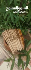  3 مراود الكحل من الأخشاب الطبيعيه صنع بايادي عمانيه