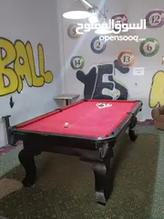  1 طاوله بلياردو 8 قدم مستعجل- 8ft billiard table
