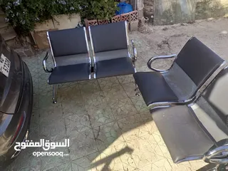  3 كراسي انتظار ثنائي عدد2