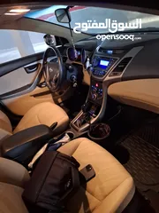  6 Hyundai Elantra 2016 وارد شركة الوحدة الأردنية - الوكالة