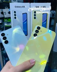  7 جهاز مشغل ايام Samsung A15 رام 8 و 12 و 16 الجيجا 128 و 256 هدية كفر ولزقة وشاحن الاصلي متوفر توصيل