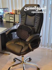  5 كرسي مدير جلد طبي \ Office Manager Leather Chair