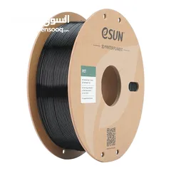  7 مواد خاصة لطابعة ثلاثية الأبعاد من شركة e sun 3D PRINTER اللوان عده ويتوفر حبيبات من مادة PLA , PETG