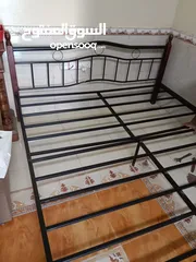  4 king size steel bed and fridge for sale size 180×200