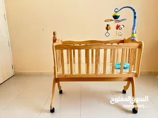  2 Baby Cradle with Musical Hanging toy