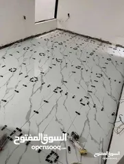  1 معلم بليط لتركيب جميع انواع البلاط والرخام والبورسلان والمطابخ