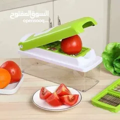  3 قطاعة الاسرة قطاعه الخضار اليدويه 10 في 1 فرامه
