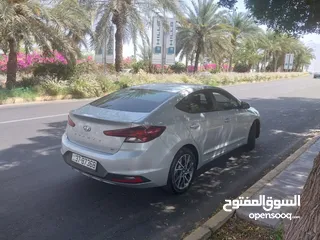  10 هيونداي افانتي AD موديل 2019 ماتور 1600cc .