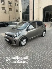  1 كيا مورننغ ترخيص 2019 فل اضافات عدا فتحة عداد قليل بصمة