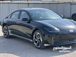 18 هيونداي ايونك 6 2023 SEL لون زيتي مميز