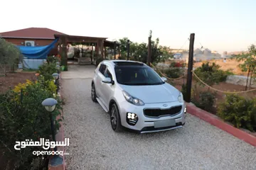  13 كيا سبورتج جتي لاين 2016فلل اضافات مع فتحة سقف بنوراما للبيع بسعر حررررق كاش نخب و ماتور 2000ديزل