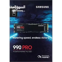  1 Samsung 990 PRO SSD 2TB NVMe M.2