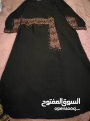  3 كلابيه قطريه بنقشه وتطريز راقي مع فصوص