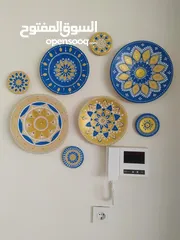  24 Wall hanging, painted by hand, can be ordered in desired size and color. Cooperation with stores