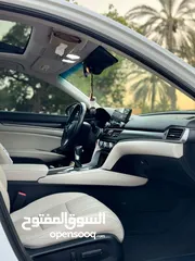  11 هوندا اكورد 1.5 تيربو لؤلؤي داخل بيج شبه جديدة
