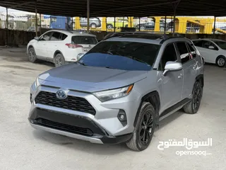  19 تويوتا راف فور ((2022)) SE بلاك ايديشن، بطاريه ليثيوم، فل كامل، فحص كامل، فورويل، حره، بسعر مميز..